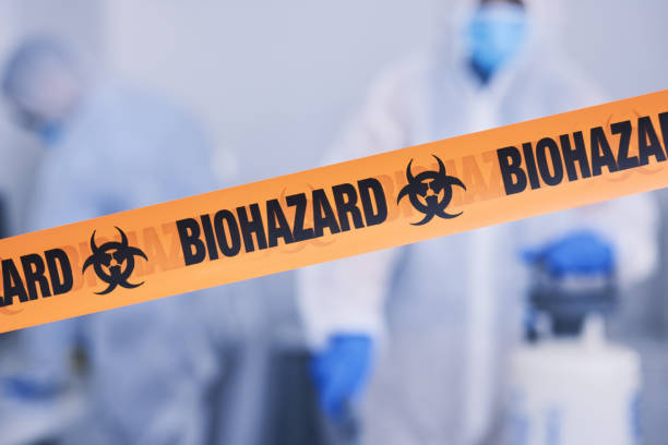 Professional Infectious Disease Decontamination technician working in Brewster, MA
